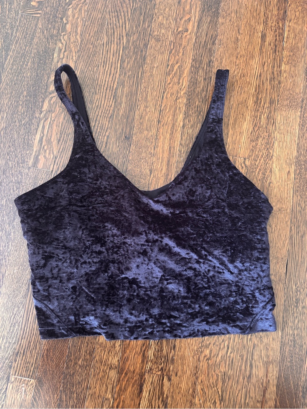 lululemon athletica Velvet Tank Crop Top size 8